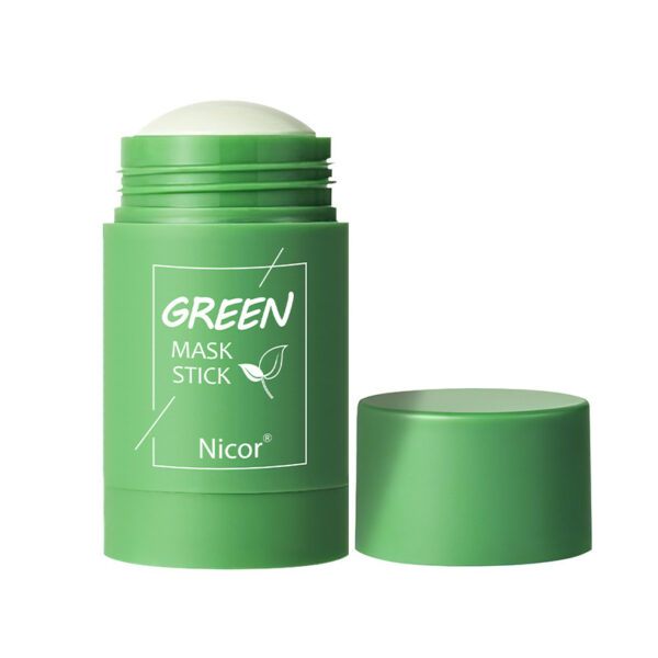 Green Eggplant Face Mask Stick for glowing skin, natural skincare product