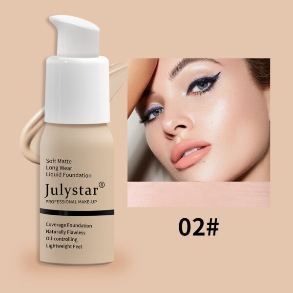 Lightweight Full Coverage Matte Foundation - Image 6