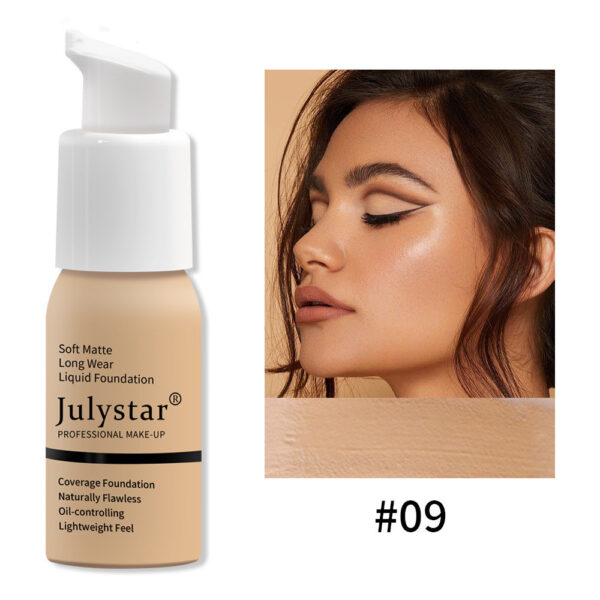 Lightweight Full Coverage Matte Foundation - Image 4