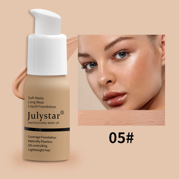 Lightweight Full Coverage Matte Foundation - Image 7