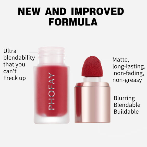 PHOFAY Whipped Blush for Natural Glow - Image 7