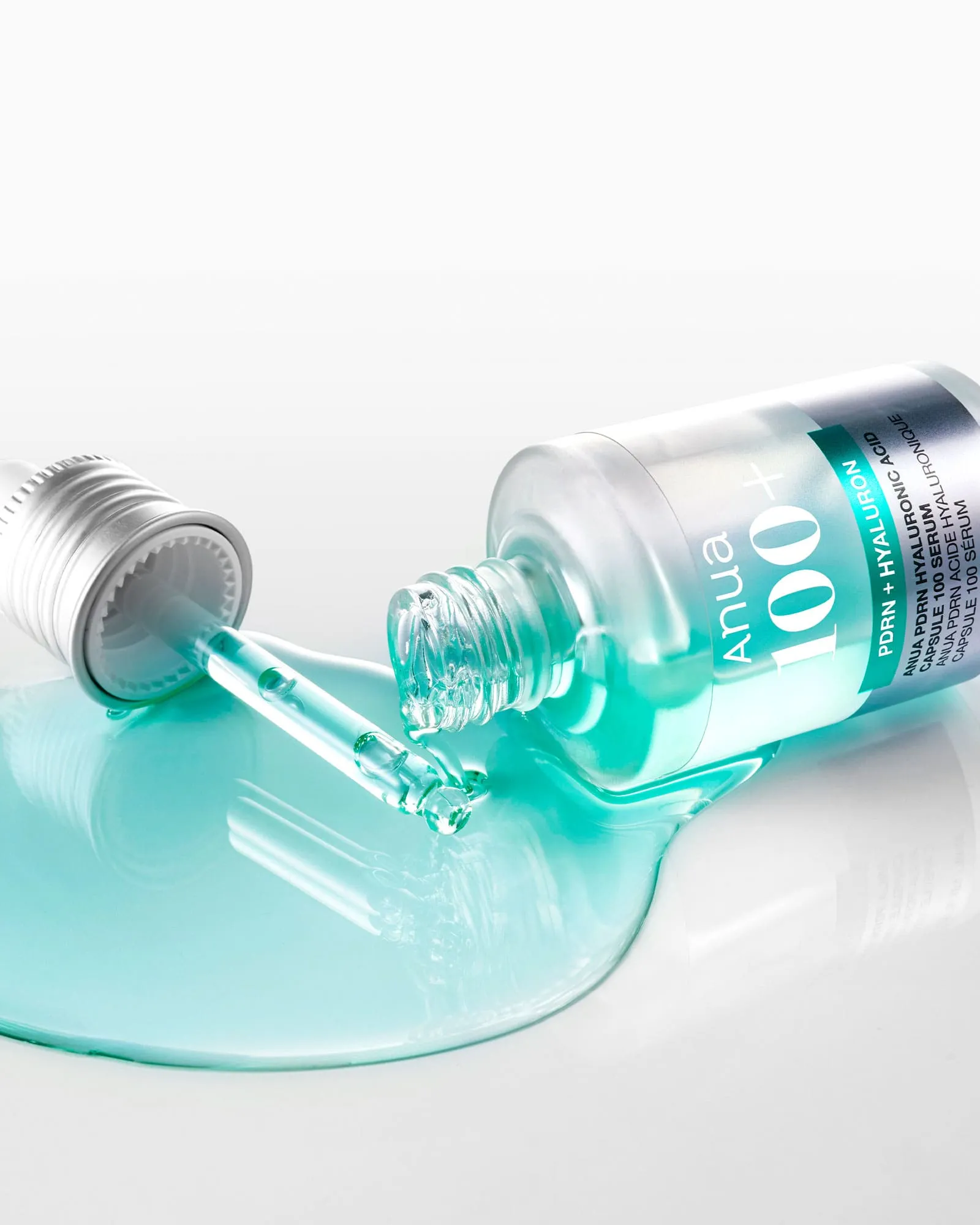 Moisturizing serum with PDRN and hyaluronic capsules
