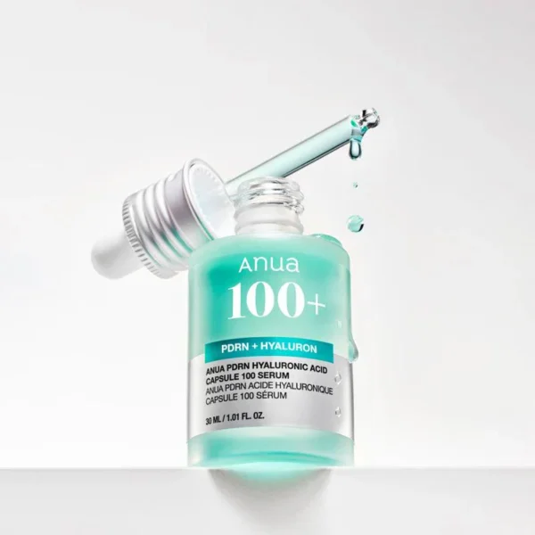 Moisturizing serum with PDRN and hyaluronic capsules