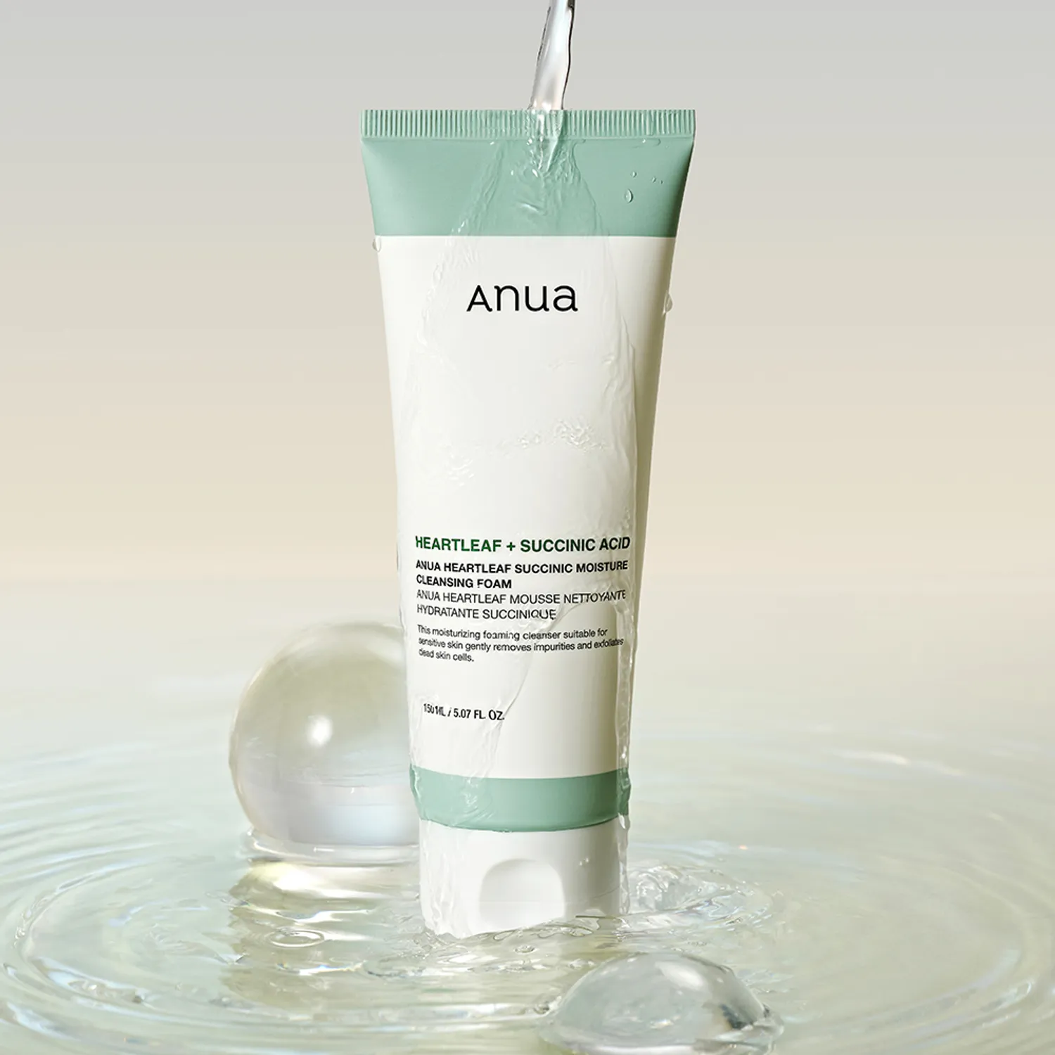 Anua Succinic Cleansing Foam 150ml