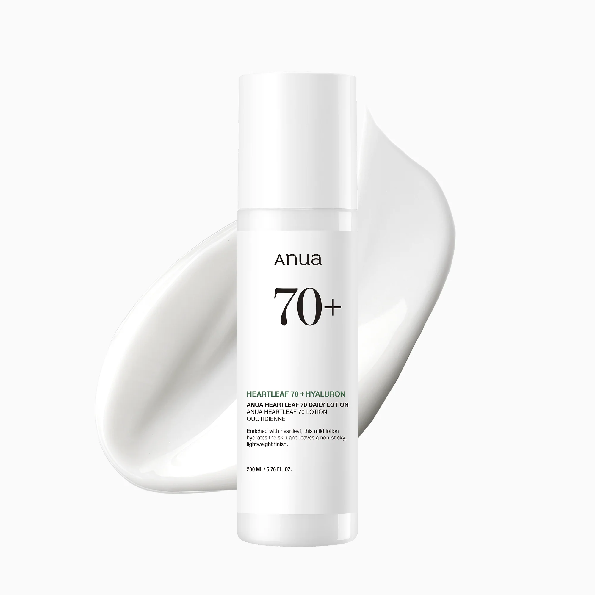 Anua Heartleaf 70 Daily Lotion 200ml bottle
