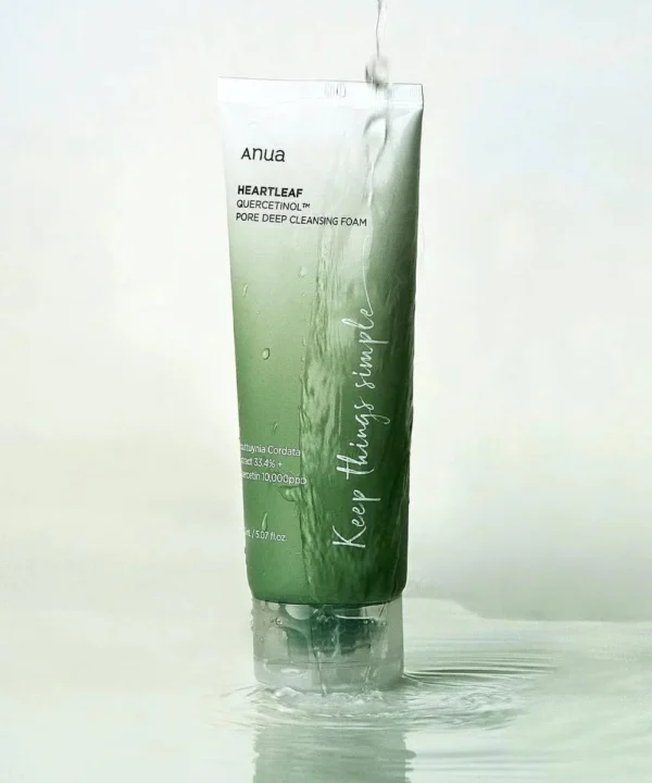 Heartleaf pore cleanser for oily skin