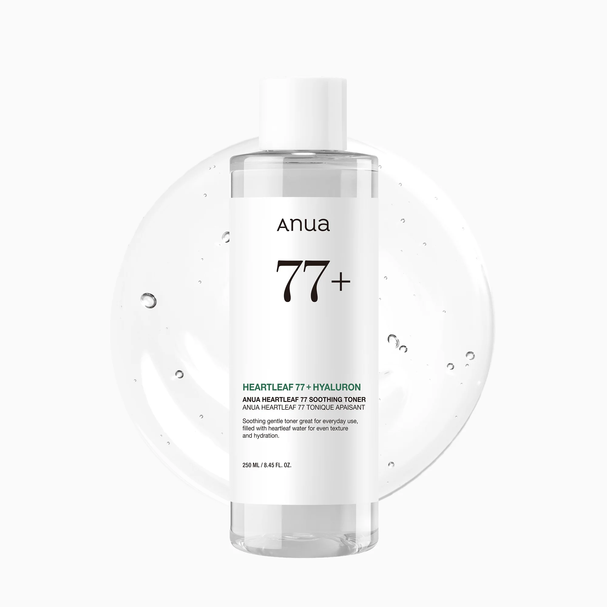 Anua Heartleaf 77 Soothing Toner 250ml bottle