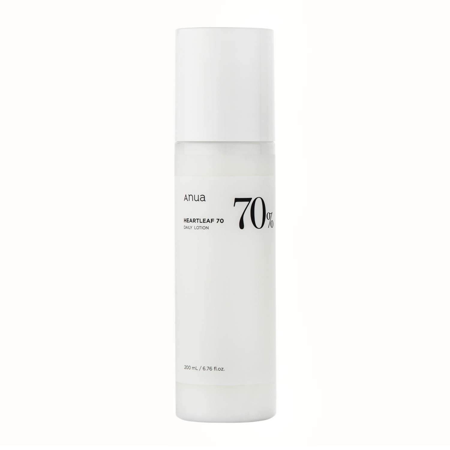 Anua Heartleaf 70 Daily Lotion 200ml bottle