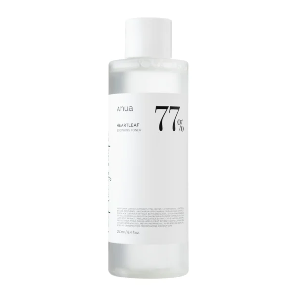 Anua Heartleaf 77 Soothing Toner 250ml bottle