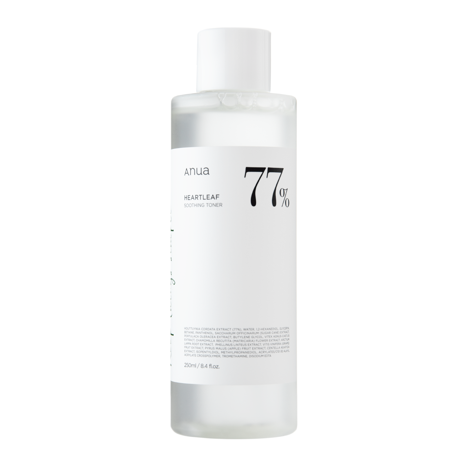 Anua Heartleaf 77 Soothing Toner 250ml bottle