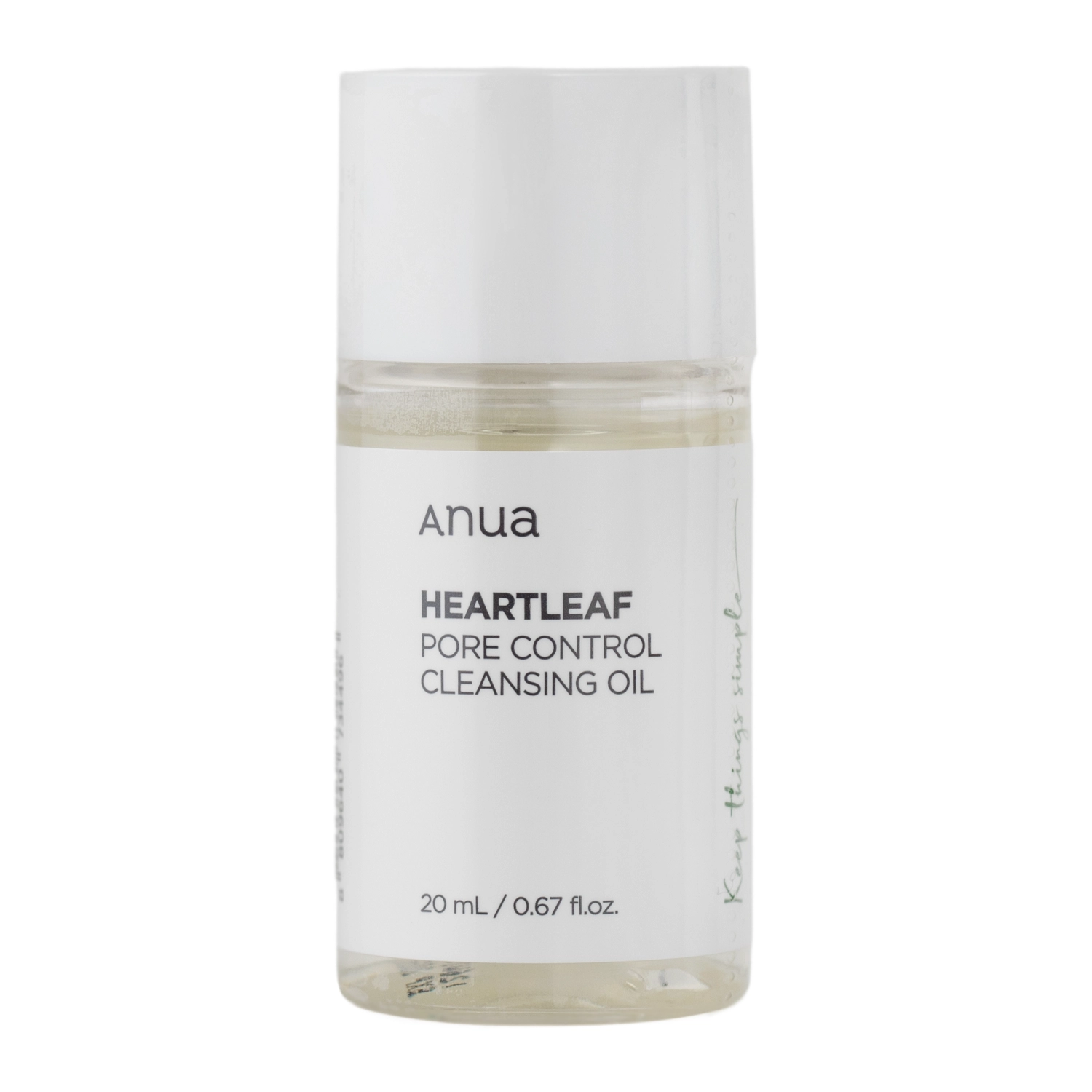 Anua Mini Cleansing Oil 20ml travel bottle
