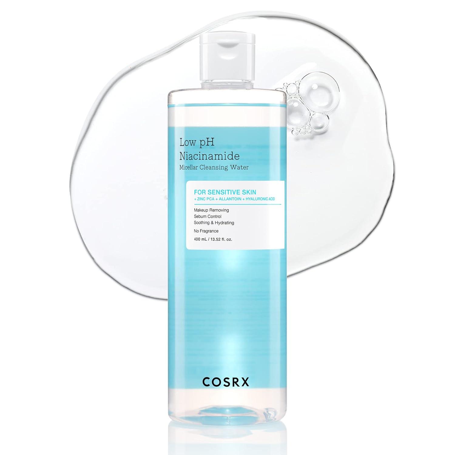 Niacinamide cleansing water for bright skin