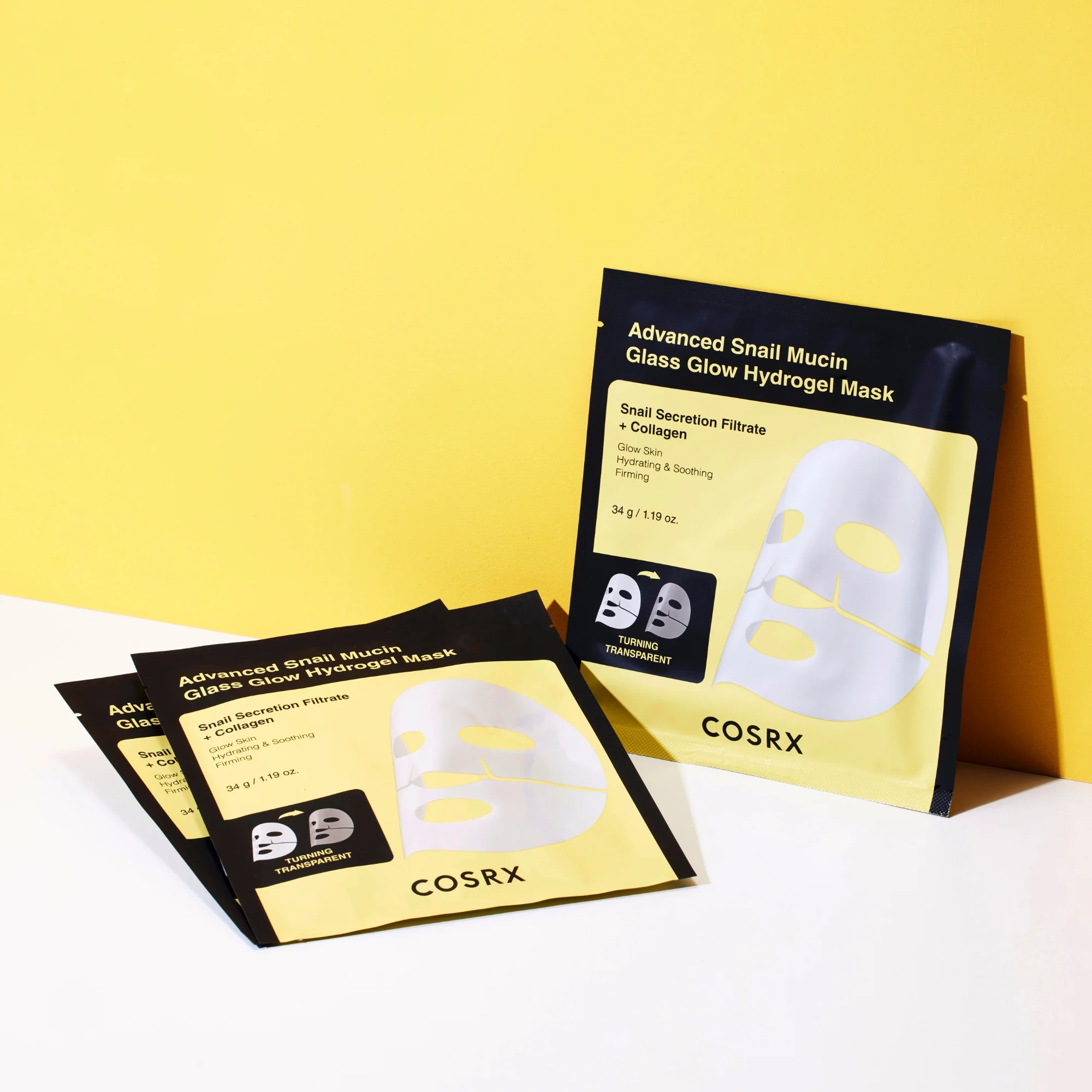COSRX Snail Glass Glow Hydrogel Mask