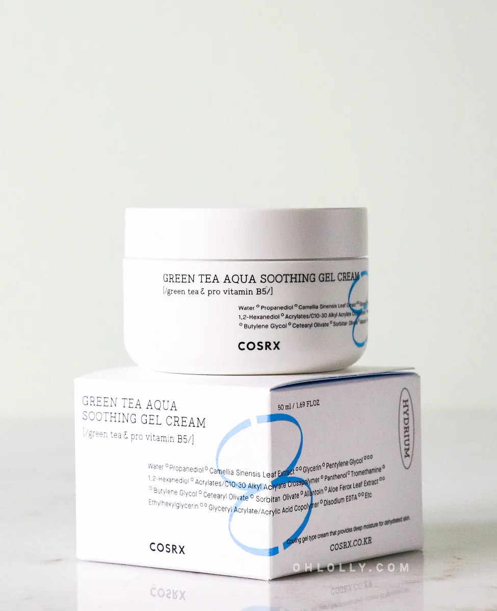 COSRX Hydrium Green Tea Soothing Gel Cream