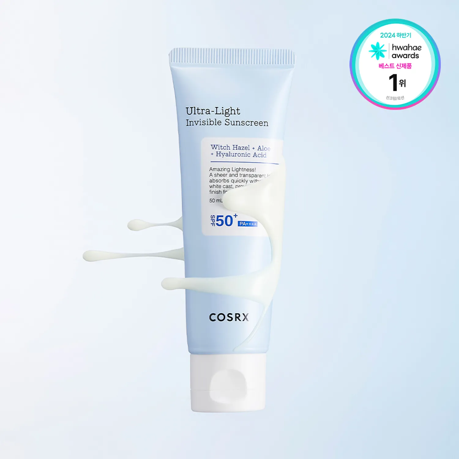 COSRX Ultra-Light Invisible Sunscreen SPF50+/PA++++ 50 ml