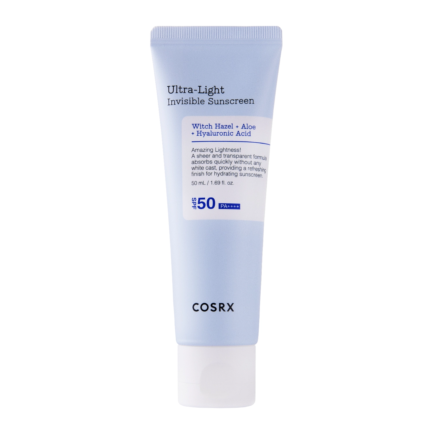 COSRX Ultra-Light Invisible Sunscreen SPF50+/PA++++ 50 ml